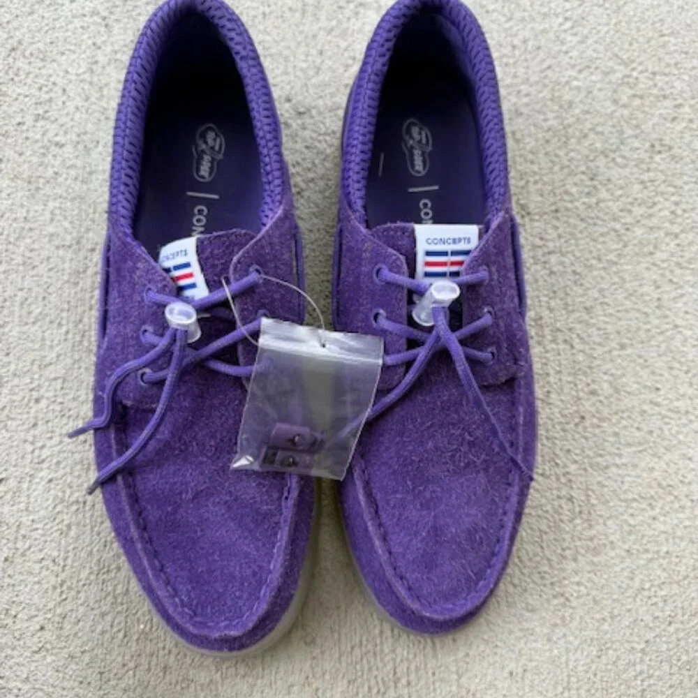 Sperry x Concepts 3-Eye Cup Top Siders new no box
